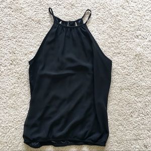 Express Black Halter Top